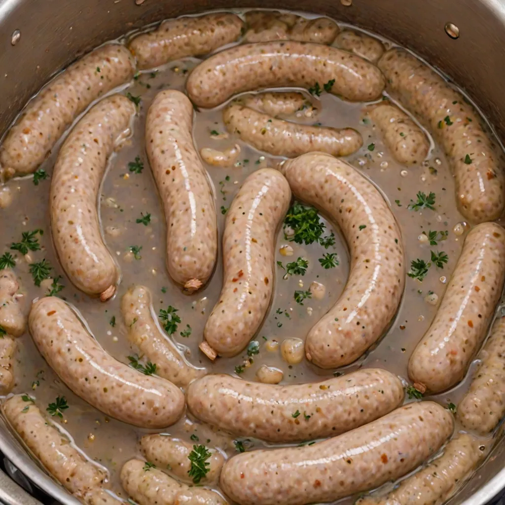 Jak parzyć białą kiełbasę?