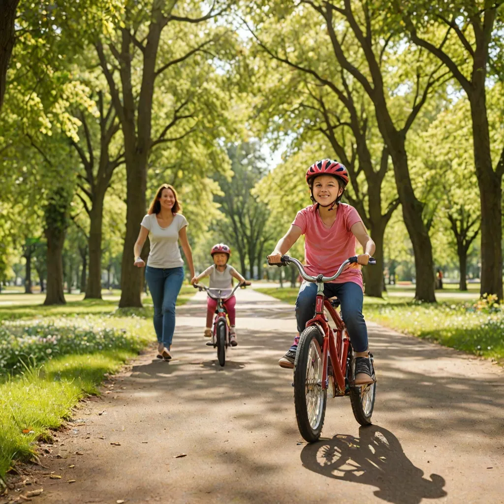 Jak nauczyć dziecko jeździć na rowerze w prosty sposób