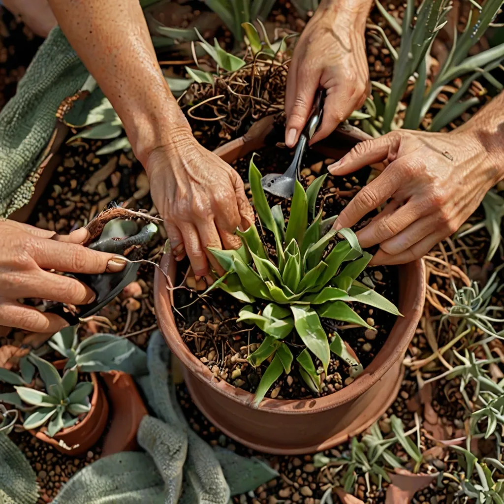 Jak przesadzać aloes?